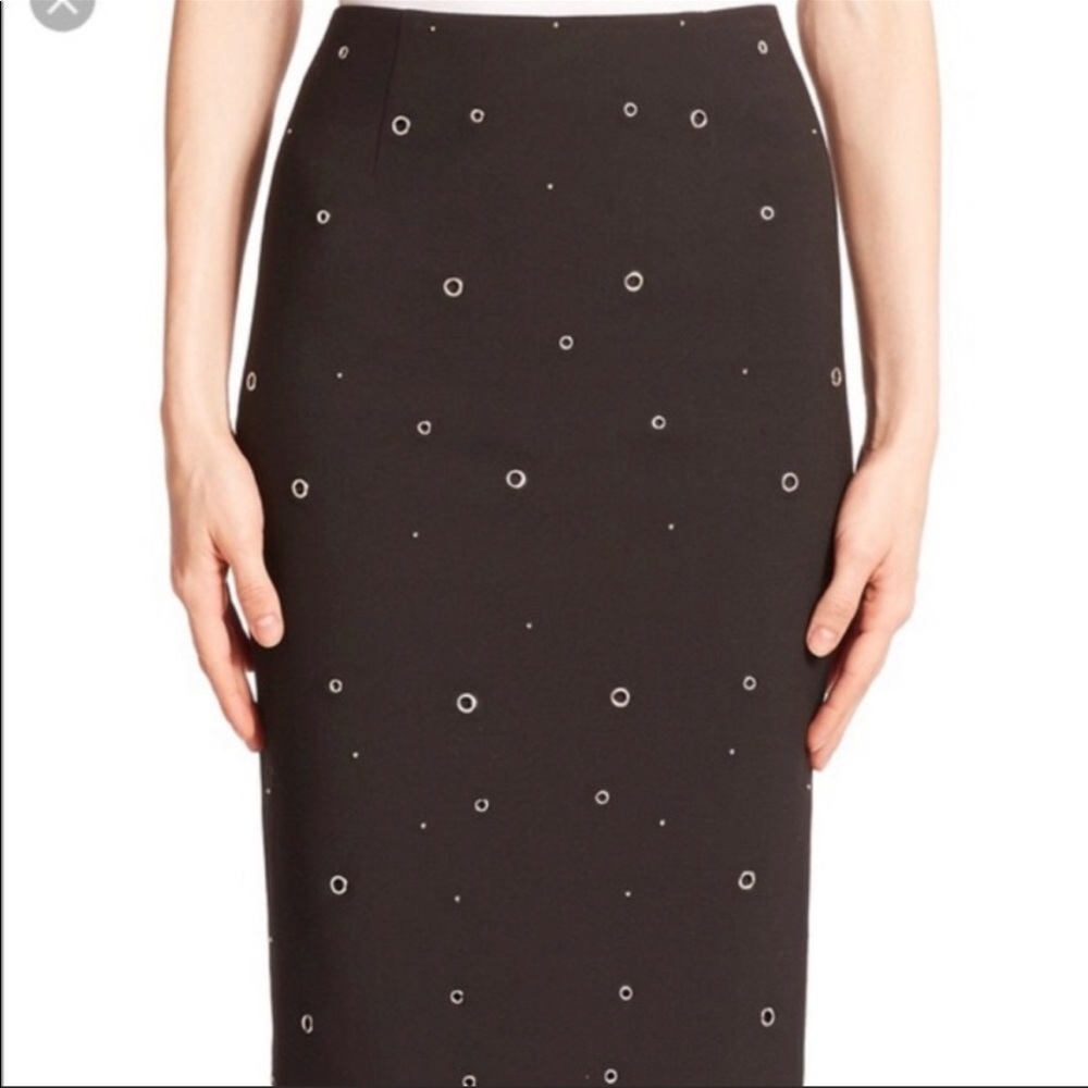 Elizabeth and James Grommet Pencil Skirt